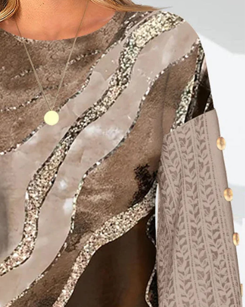 Haut En Maille Imprimé Numérique 3D