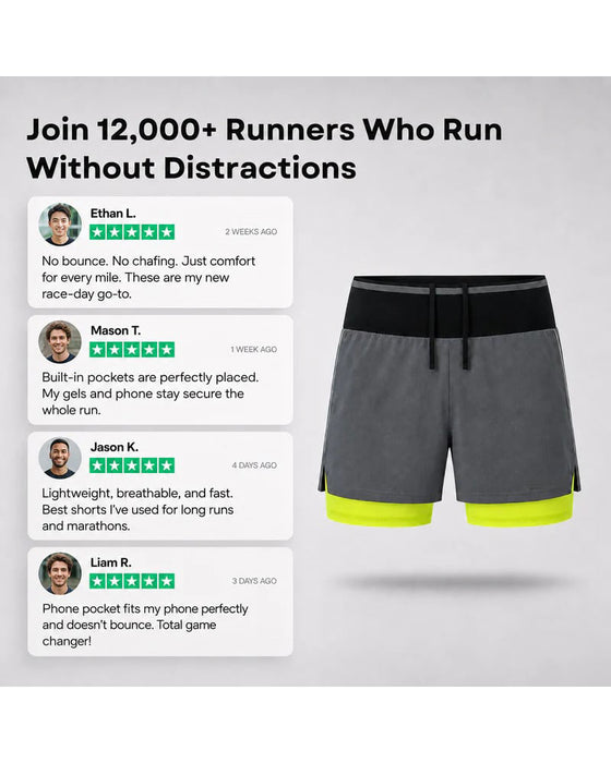 Shorts Homme Marathon Pro