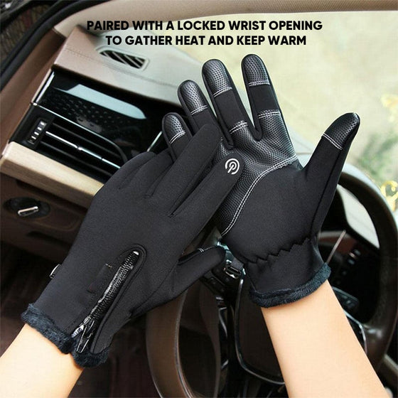 Gants Hiver Écran Tactile Coupe-Vent
