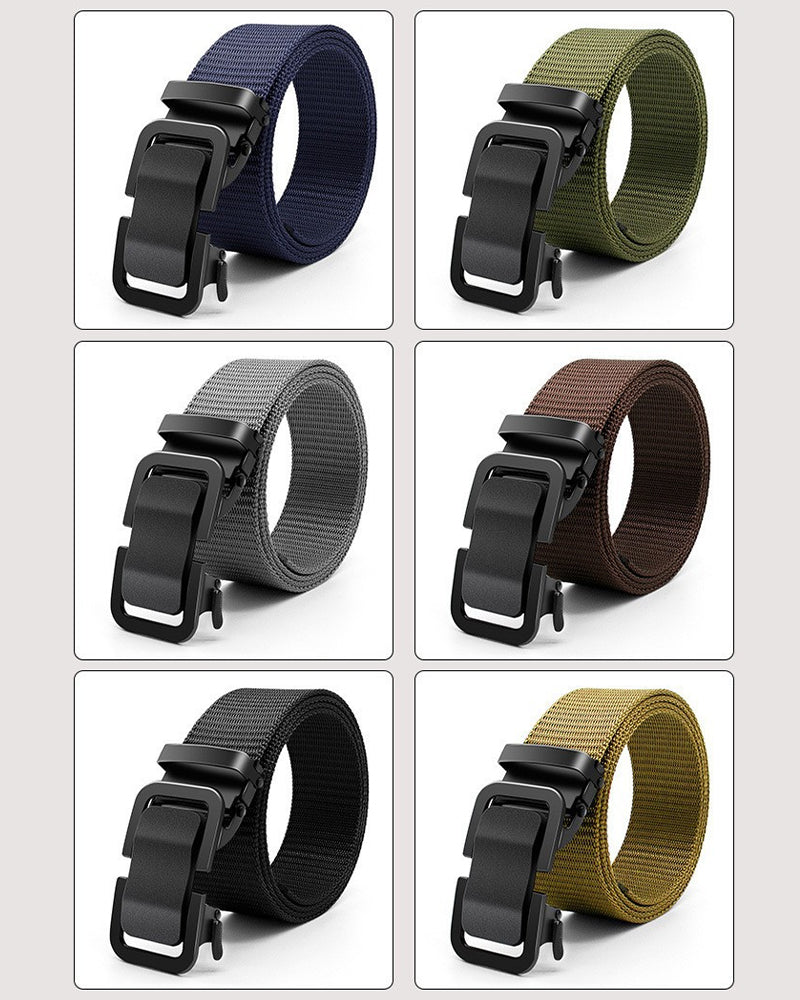 Ceinture Tactique Nylon pour Homme - Boucle Durable & Taille Ajustable