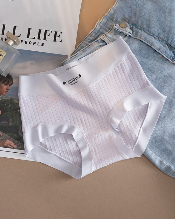 Slips langstapelige Baumwolle hohe Taille