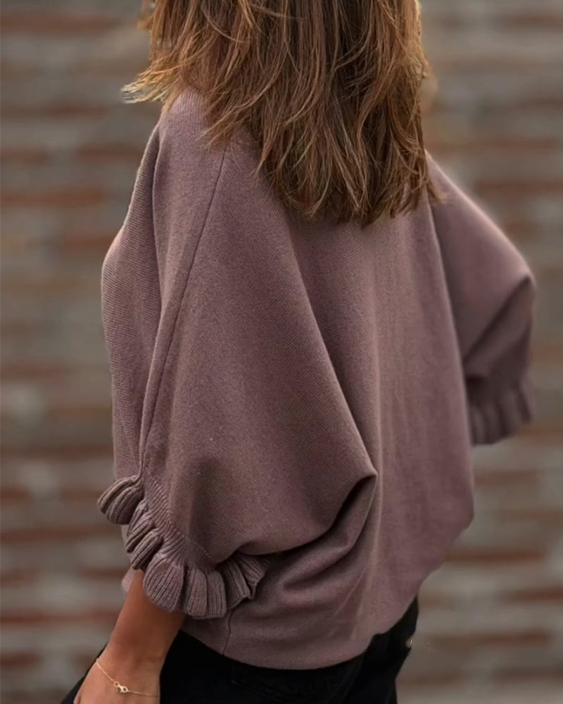 Pull Uni Col Rond