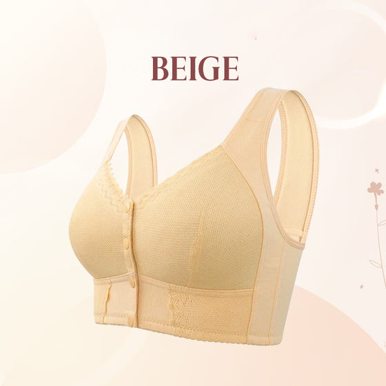 Fermeture avant Soutien-gorge respirant pour Seniors