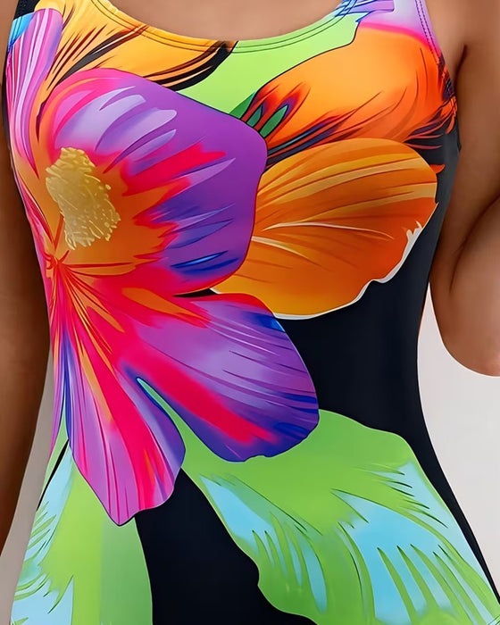 Maillot De Bain Confortable Imprimé Une-Pièce