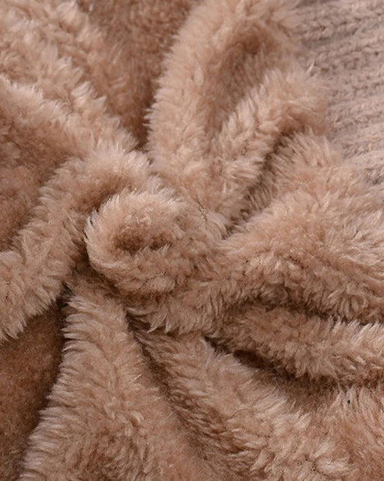 🔥Bonnet D’Hiver Épais Et Stylé – Avec Cache-Visage Chaud Et Écharpe🧣