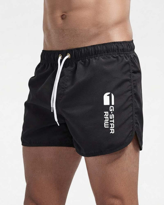 Short Taille Élastique Cordon Séchage Rapide Sport