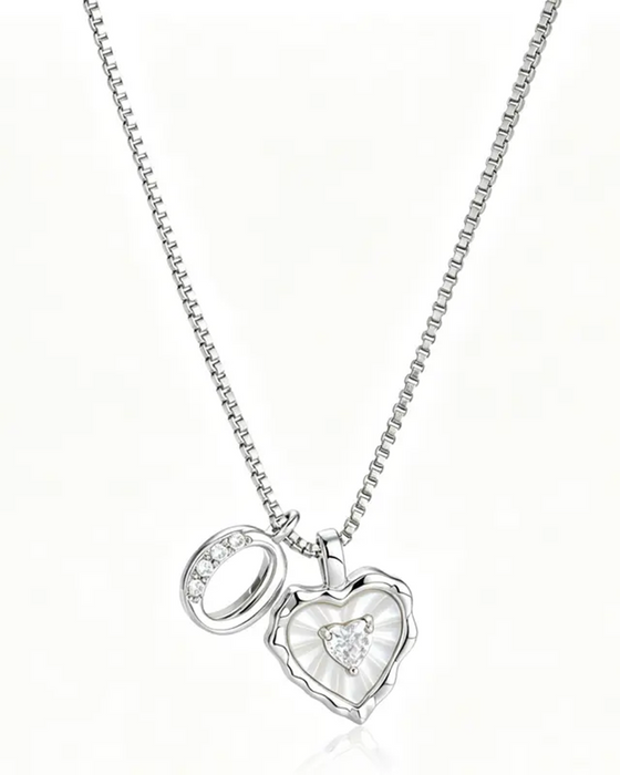A–Z Micro-Pavé Lettre Initiale Pendentif Collier
