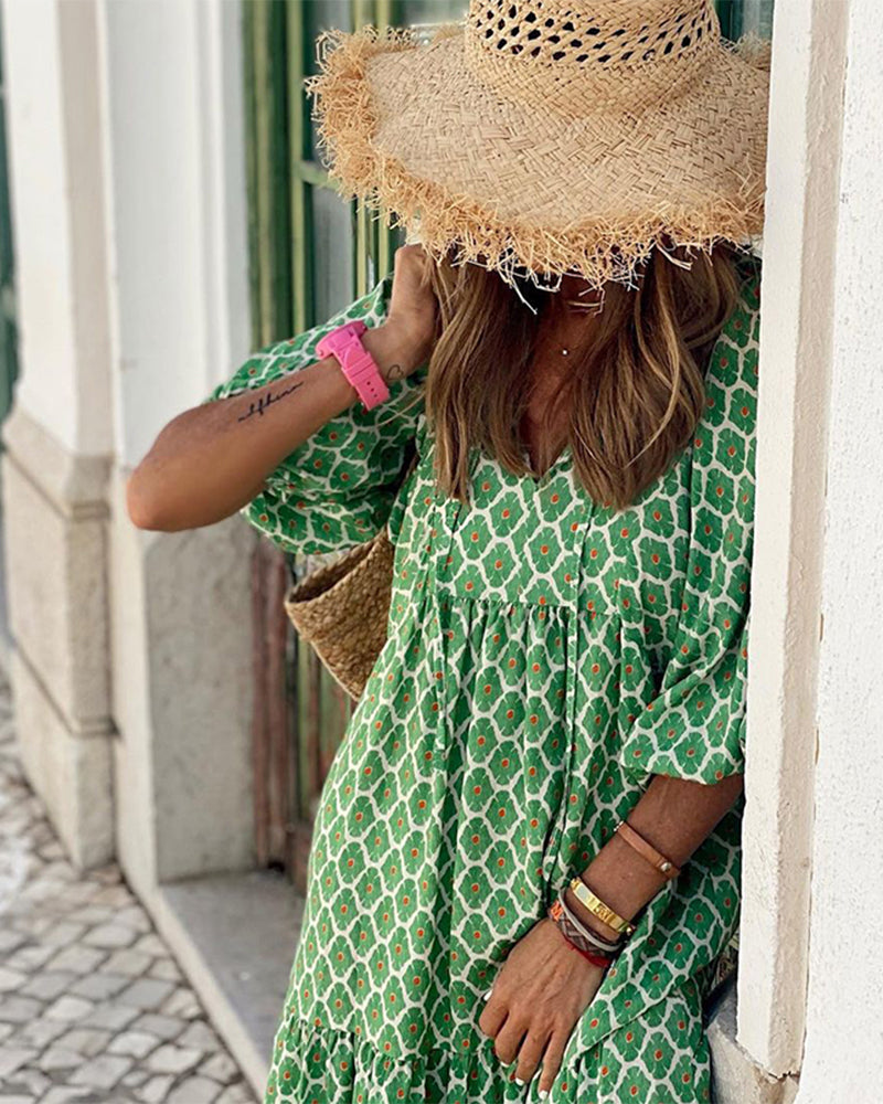 Robe Camisole Épaules Dégagées Vacances