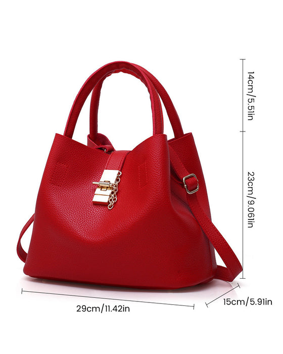 Sac à bandoulière de mode, sac seau