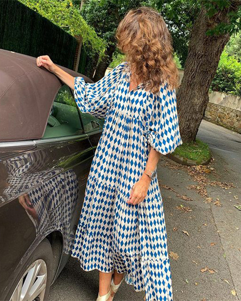 Robe Bohème Détendue pour Vacances