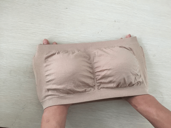 Soutien-gorge sans bretelles extensible