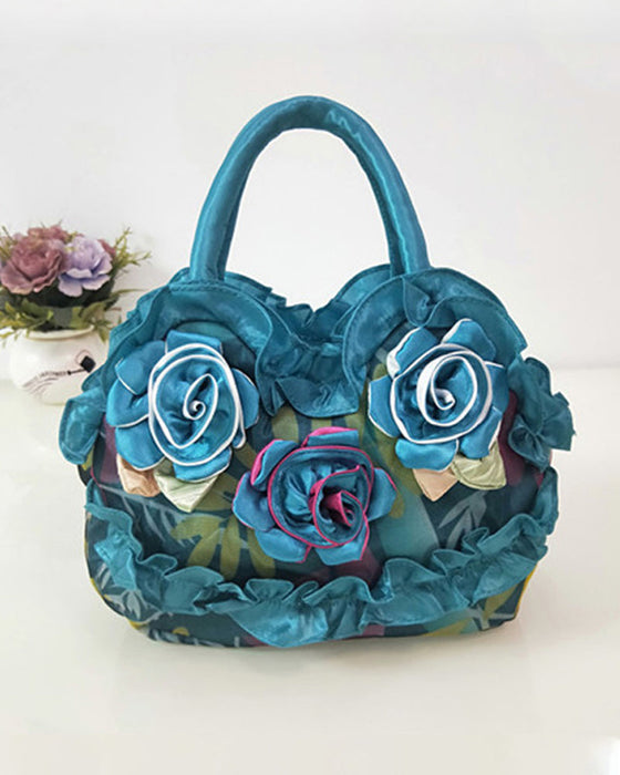 Sac à main de mode avec motif floral