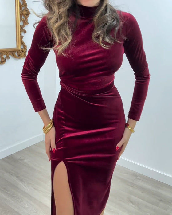 Robe décontractée à imprimé motif abstrait