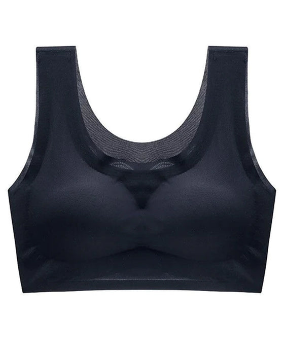 Soutien-gorge confort en soie de glace ultra-mince taille plus