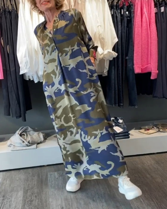 Robes avec styles et imprimés camouflage
