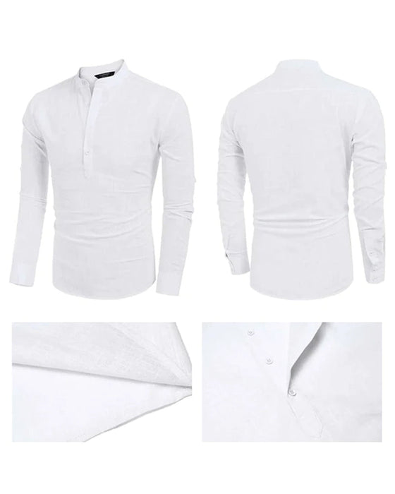 Chemise en coton pour hommes