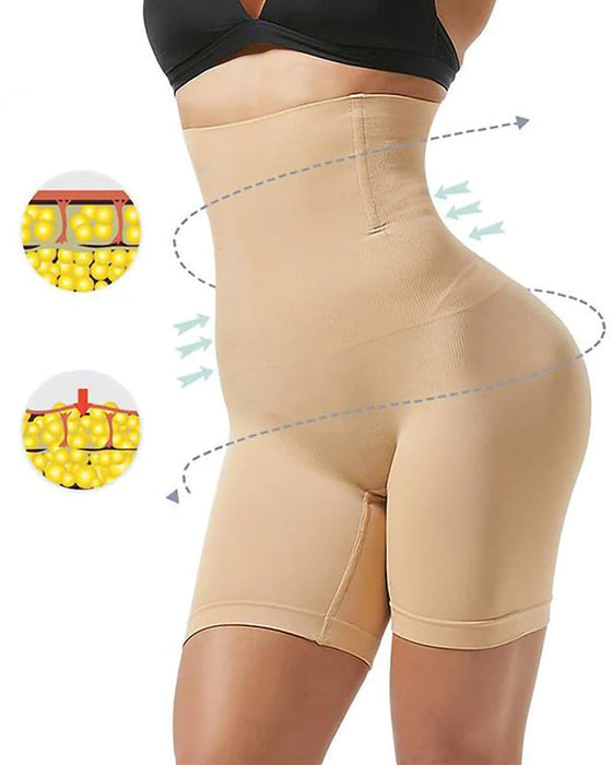 Pantalon amincissant taille haute