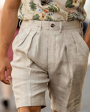 Short ample de couleur unie