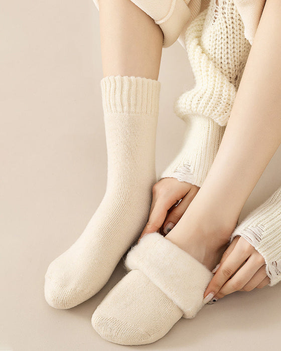 Les chaussettes thermiques d'hiver