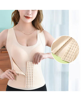 Soutien-gorge boutonné à la taille 2 en 1