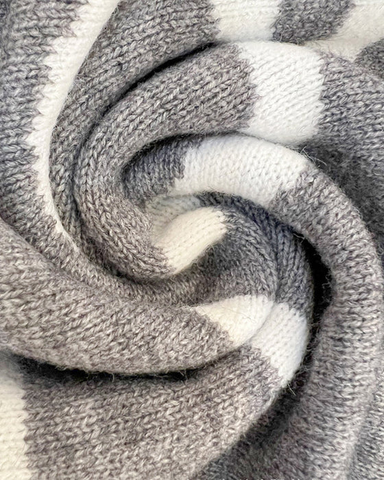 Cardigan long ample à imprimé lettres