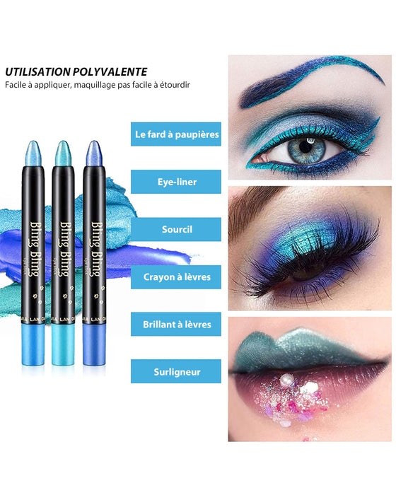 CRAYON SURLIGNEUR FARD À PAUPIÈRES