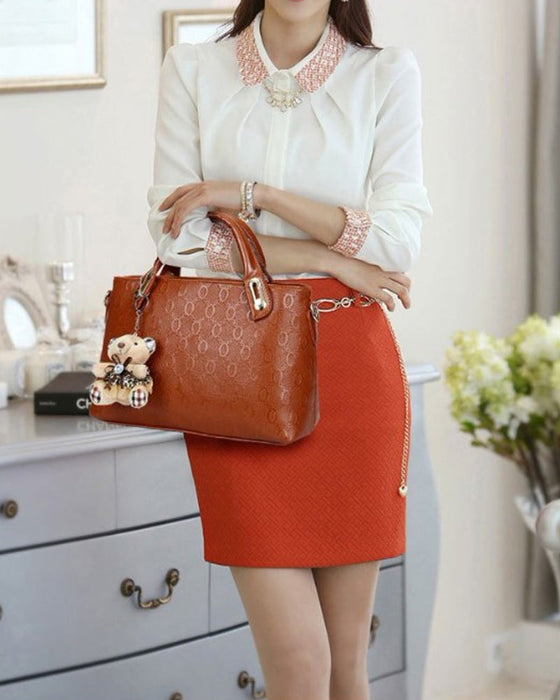 Quatre pièces ensemble de sac à main