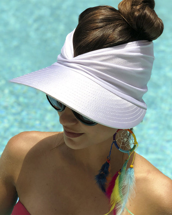 Chapeau pare-soleil extérieur accrocheur