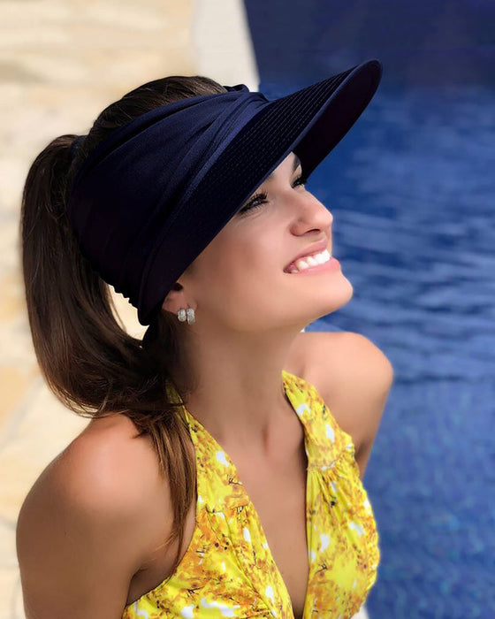 Chapeau pare-soleil extérieur accrocheur