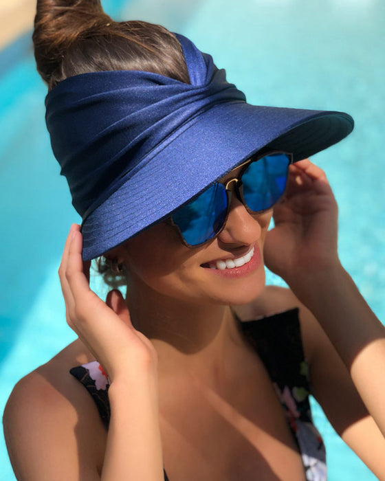 Chapeau pare-soleil extérieur accrocheur