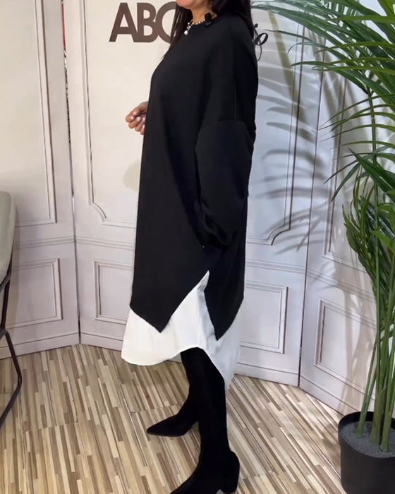 Robe patchwork ronde