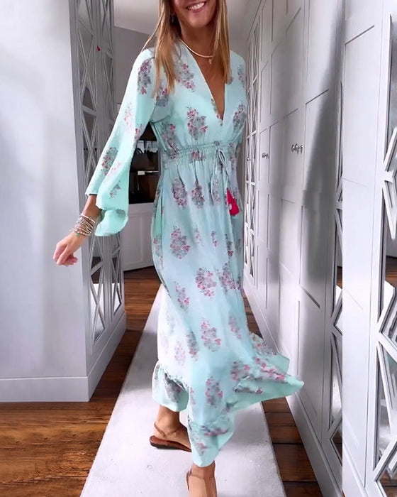 Robe fleurie élégante