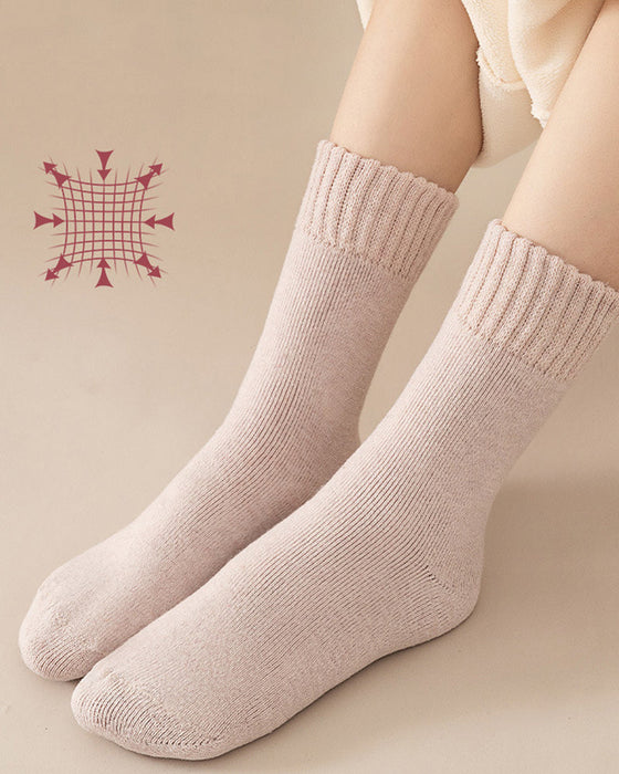 Les chaussettes thermiques d'hiver
