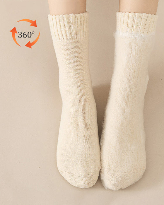 Les chaussettes thermiques d'hiver