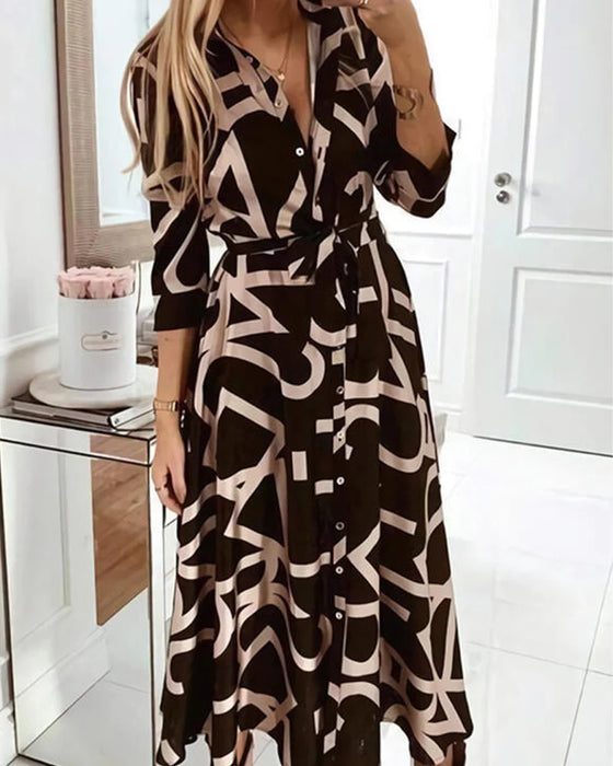 Robe zippée avec lien