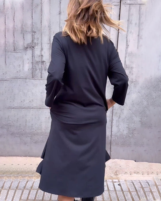 Robe Ample Avec Poche