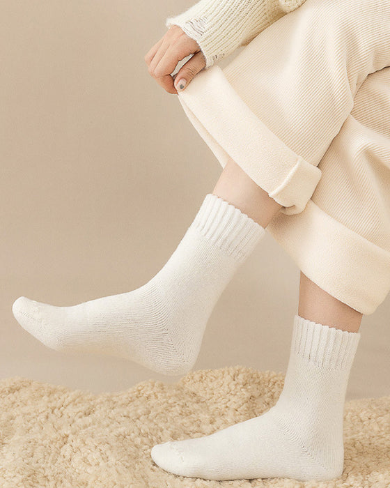 Les chaussettes thermiques d'hiver