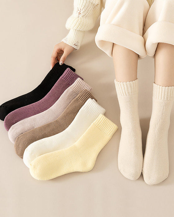 Les chaussettes thermiques d'hiver