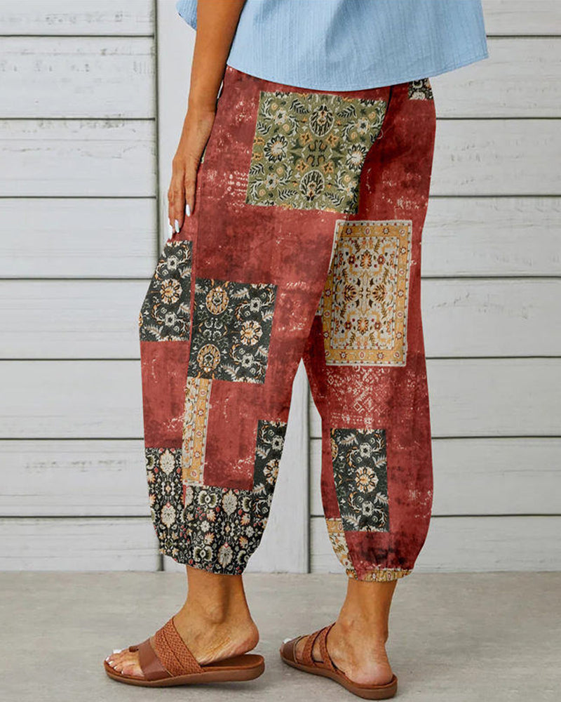 Pantalon au style vintage intemporel main image 0