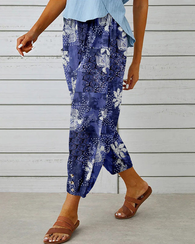 Pantalon au style vintage intemporel main image 1