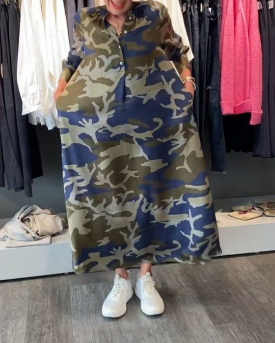 Robes avec styles et imprimés camouflage
