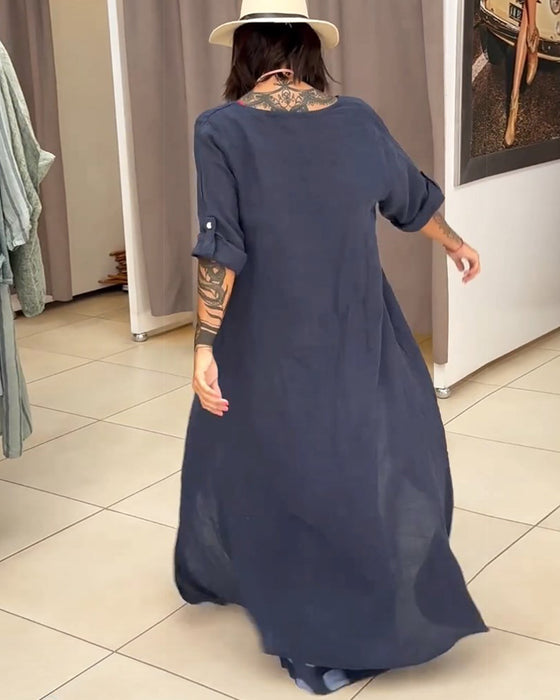 Costume de tempérament ample décontracté pour femmes