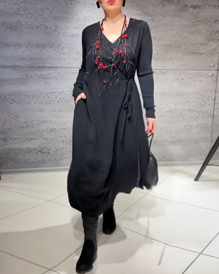 Robes aux couleurs unies et liens