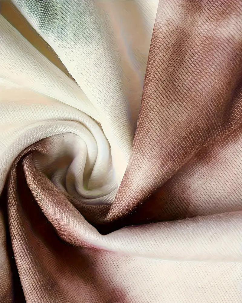 Haut Décontracté Tendance Avec Coutures Contrastées